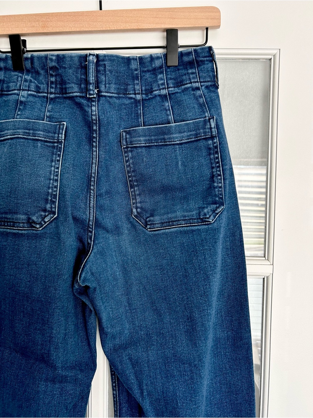 Maeve Colette High-Rise Wide-Legged Cropped Jeans - Picture 4 of 8